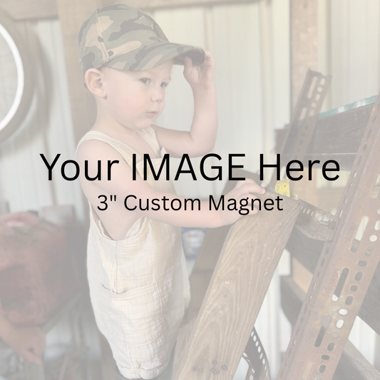 3" Square Magnet (Individual)